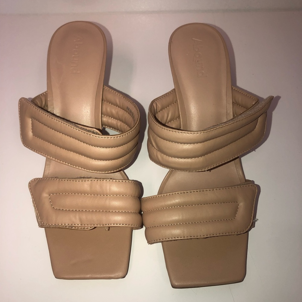 Abound Tan Sandal Heel